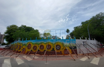 Las obras en la Plaza 25 de Mayo se habilitarían antes del aniversario de la ciudad