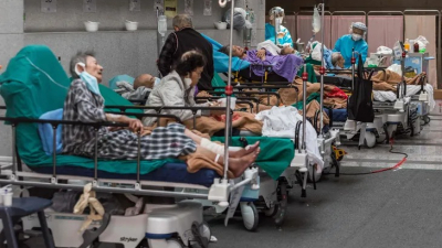 China desbordada por una "explosión nunca vista" de Covid-19