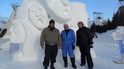 Escultores chaqueños serán parte de un simposio internacional en nieve