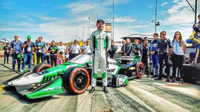 IndyCar, el nuevo desafío de Agustin Canapino