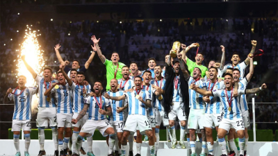Los jugadores recordaron la conquista del Mundial de Qatar con mensajes en las redes