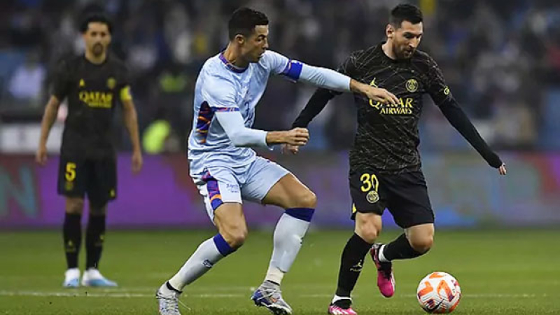 Messi se quedó con el duelo ante Cristiano Ronaldo