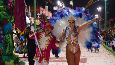 Más de diez mil personas disfrutaron del carnaval correntino
