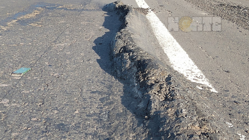 El deterioro de la Ruta Nacional 16 es cada vez más preocupante