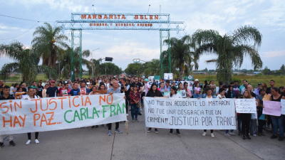 Margarita Belén y Colonia Benítez se unieron en un grito de justicia
