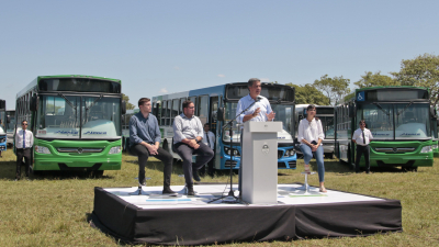 El lunes comienzan a circular las 100 nuevas unidades del sistema de transporte