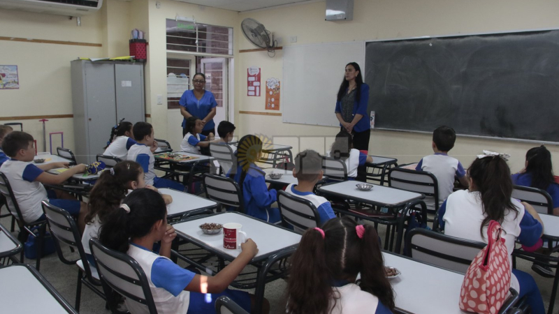 Imágenes del inicio de clases en Resistencia