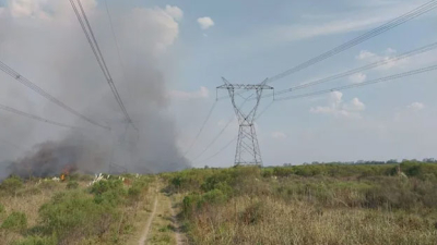 Un incendio de campos fue la causa del corte masivo de energía en gran parte del país