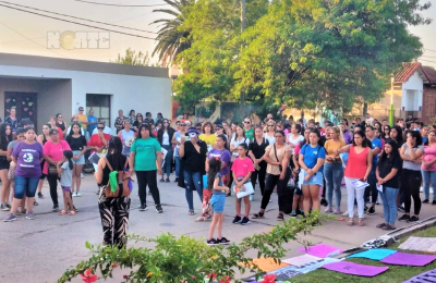 Pedido de justicia en Quitilipi por los docentes asesinados