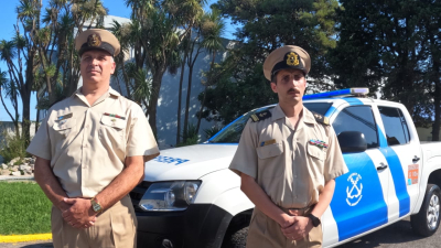 Mar del Plata: efectivos de Prefectura salvaron la vida a una nena de un año