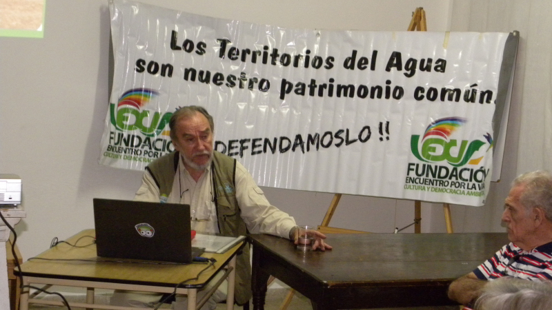 Alertan sobre el estado de la obra de control del río Negro