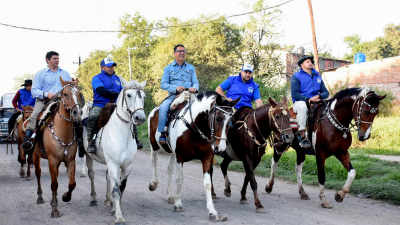 Gustavo Martínez participó de una nueva edición de la cabalgata hacia Tirol