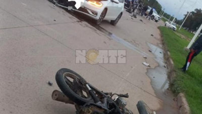 Siniestro fatal: un motociclista perdió la vida tras agonizar varias horas en el hospital