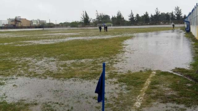 Sin futbol por el mal clima