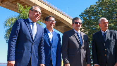 Convenio entre Resistencia y Corrientes en los 50 años del puente Belgrano