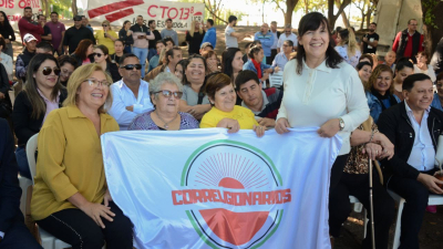 La lista Correligionarios ratificó su apoyo a la candidatura de Elida Cuesta