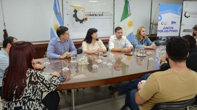 Cuesta presentó sus propuestas a la Cámara de Comercio de Resistencia