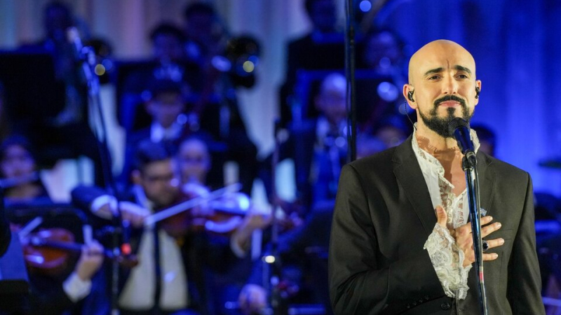 Abel Pintos grabó canciones patrias