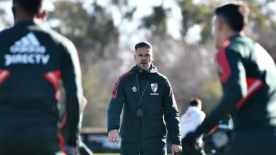 River se entrenó con Colidio por primera vez y el regreso de Elías Gómez antes de ir a Rosario