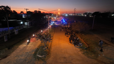 La Policía del Chaco hizo un ´operativo saturación´ en la Zona Sur de Resistencia