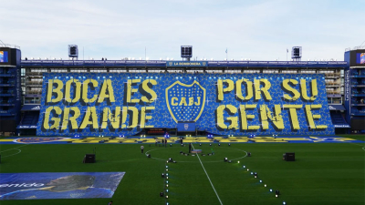 Boca presenta a Cavani con una fiesta en la Bombonera