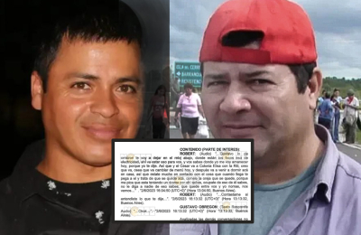 Una prueba acreditaría que Emerenciano Sena le pagó a Obregón por colaborar con el crimen