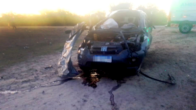 Tragedia en Presidencia de la Plaza: tres personas murieron en un siniestro vial