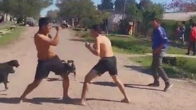 Pelea callejera terminó con un herido de bala en Barranqueras