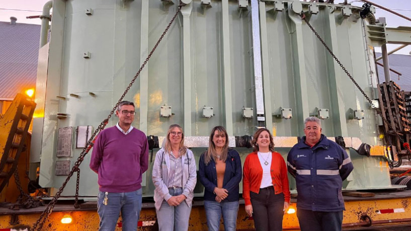 Nuevo transformador para potenciar la energía eléctrica en Charata