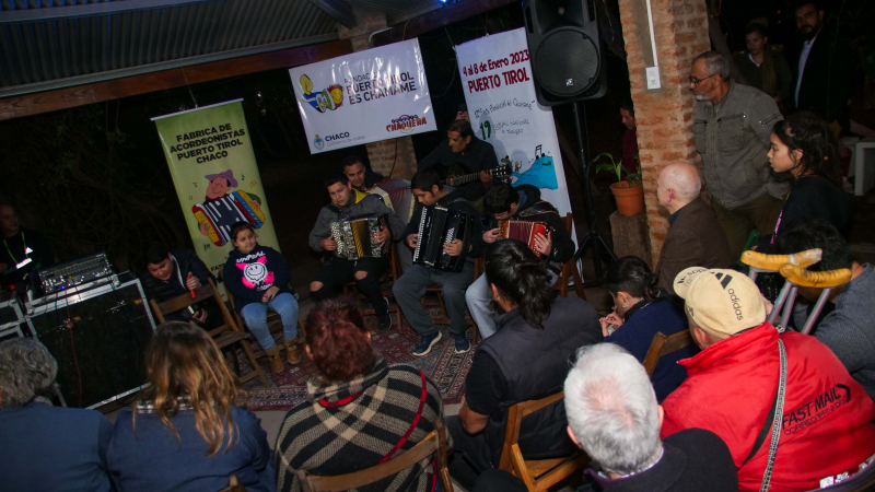 Avanza la construcción de la Fábrica Social de Acordeones
