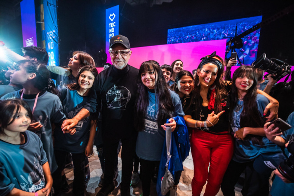 La  Orquesta de Cruce Viejo estuvo en Tecnópolis.