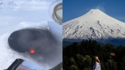 Alerta naranja en Chile por actividad en volcán cercano a Neuquén
