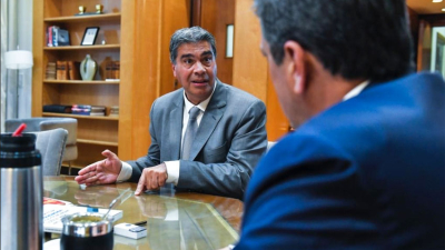 Capitanich ratificó a Massa pleno apoyo en las presidenciales