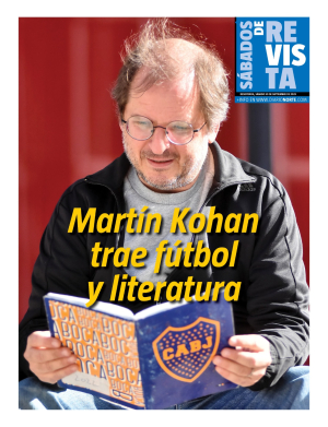 Martín Kohan trae fútbol y literatura