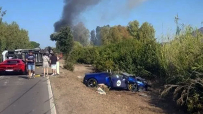 Dos muertos tras chocar una Ferrari y un Lamborghini
