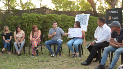 Avanza la regularización catastral en Villa Palermo
