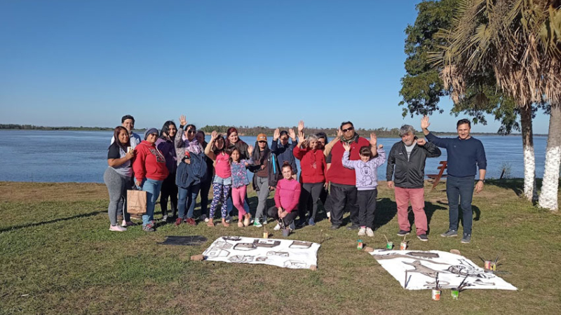 Proyecto "Charlas con el río" en el interior del Chaco