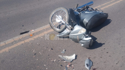 La Escondida: un hombre de 78 años murió en el choque entre motos