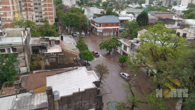 Cayeron más de 60 milímetros en Resistencia