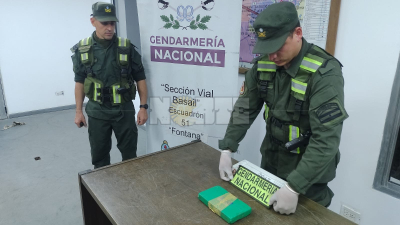 Tomó un micro en Resistencia con poco más de un kilo de cocaína en su equipaje