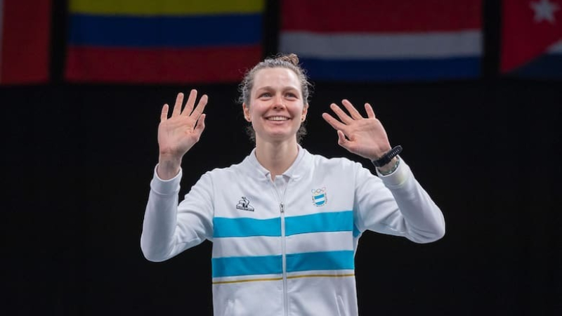 Argentina sumó su cuarta medalla de oro: Isabel Di Tella es campeona en esgrima