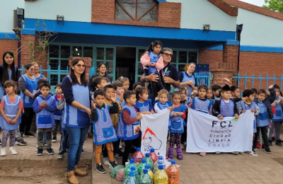 La comunidad pedaleó por Casa Garrahan Chaco