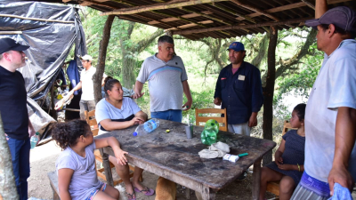 El Gobierno provincial continúa asistiendo a las familias afectadas