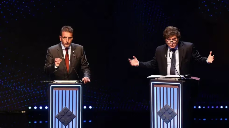 Último debate presidencial: Massa y Milei se enfrentan antes del balotaje