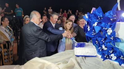 Las Breñas vivió la primera noche de la Fiesta del Inmigrante