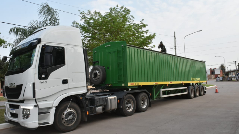 Transportaban 73.000 kilos de soja ilegal en dos camiones