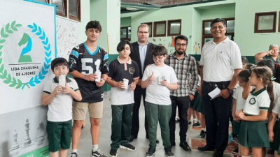 La escuela N° 73 organizó el primer Torneo de Ajedrez Escolar