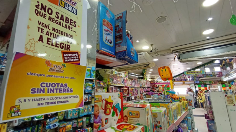 Ofertas navideñas para grandes y chicos en La Llave del Chaco