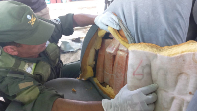 Gendarmería secuestró más de 95 kilos de cannabis en Formosa