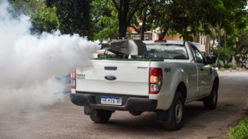 Intensifican operativos de prevención contra el dengue en la provincia